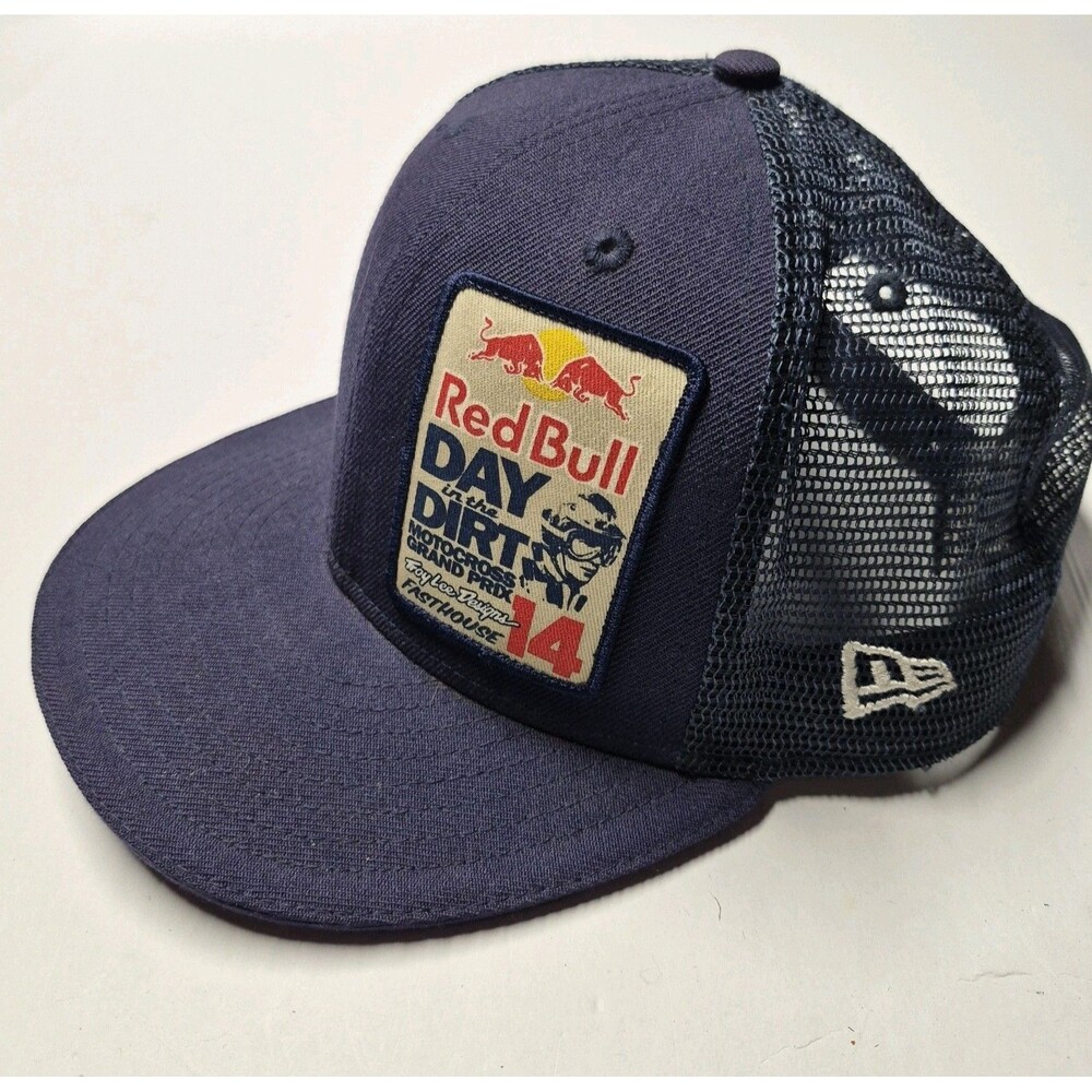 Red Bull Day in the Dirt 14 New Era Snapback Hat Troy Lee Designs Fasthouse Cap